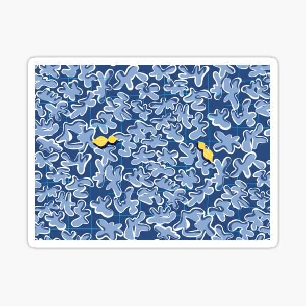 Tiny ducks in the lake! Sticker
