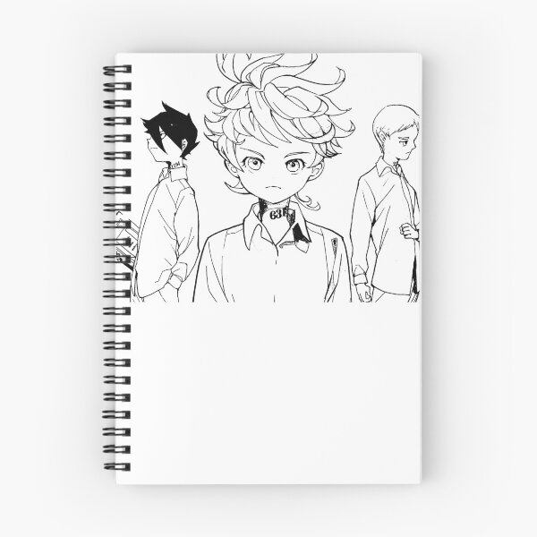 Item preview, Promised Neverland Line Art designed and sold by benhonda.
