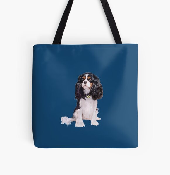 English Toy Spaniel - King Charles Spaniel Art Canvas Print Weekender Tote  Bag by Sandra Sij - Pixels