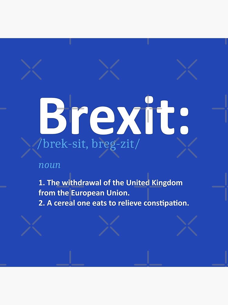 Brexit Definition Poster