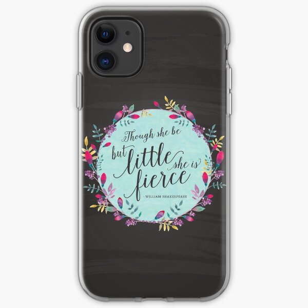 Aunque ella sea pequeña Funda blanda para iPhone