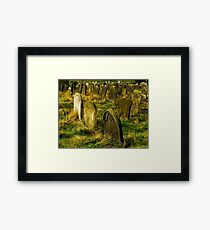 Neglected Graves Framed Print