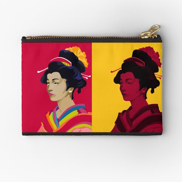 Geisha Trio Zipper Pouch
