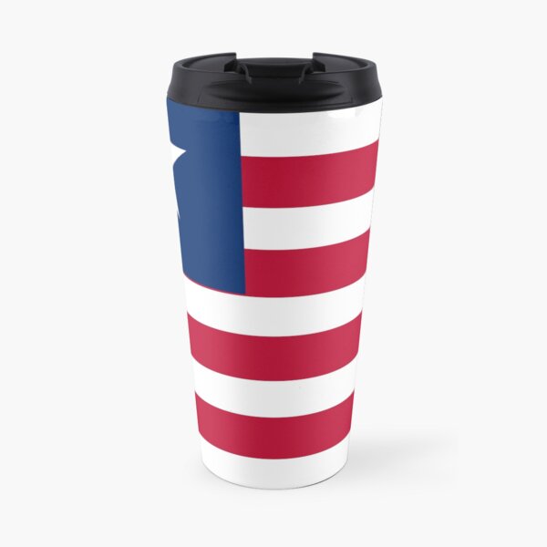 The Liberia Flag Travel Mug