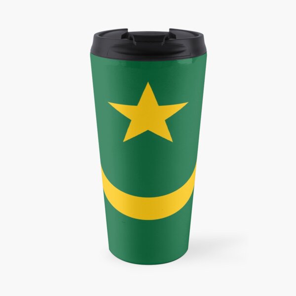 The Mauritania Flag Travel Mug