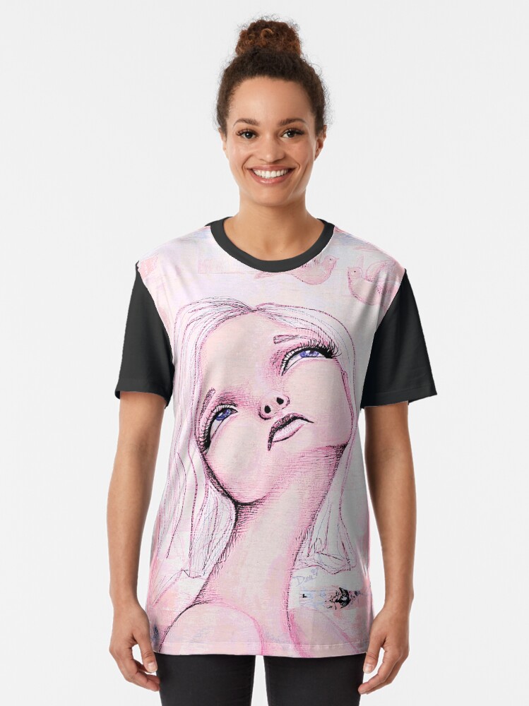 Alternate view of Bird Watching Graphic T-Shirt