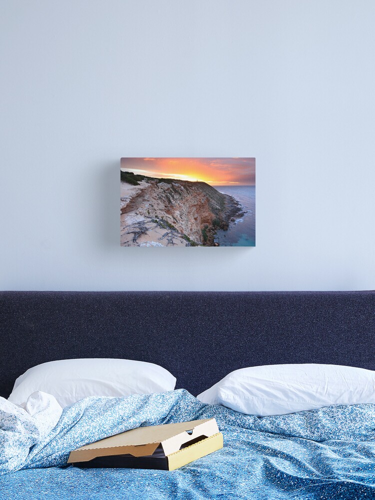 Canvas Print, Lighthouse, Innes National Park, South Australia designed and sold by Michael Boniwell