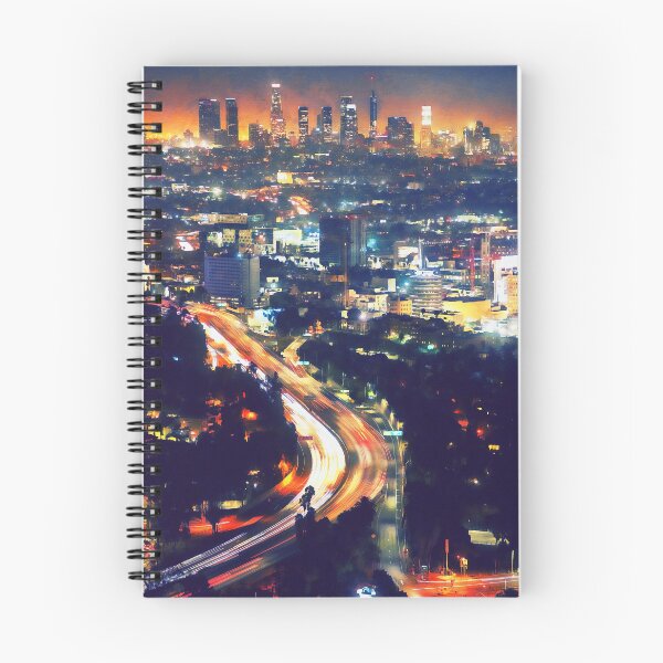 Item preview, Los Angeles Skyline designed and sold by AM FineArtPrints.