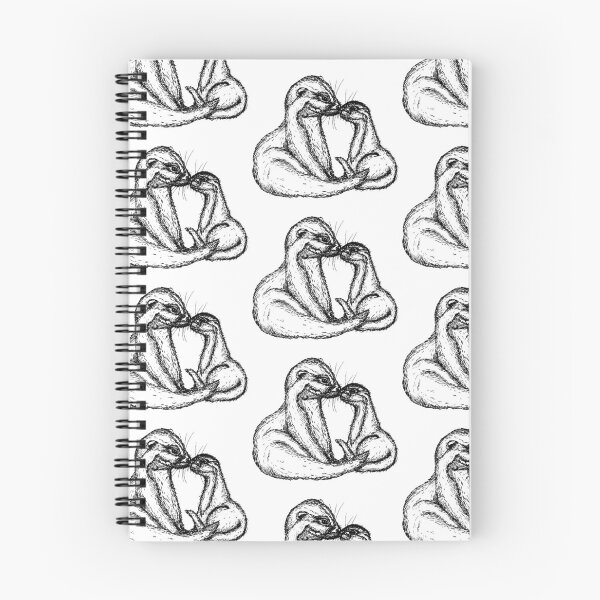 Item preview, British otter and young in black and white designed and sold by e-victoria.