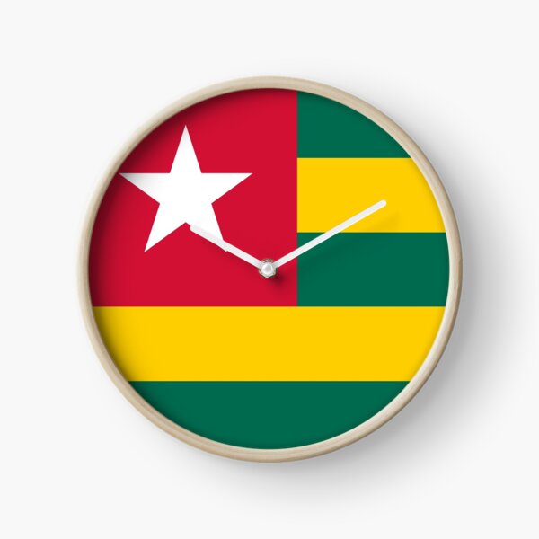 The Togo Flag Clock
