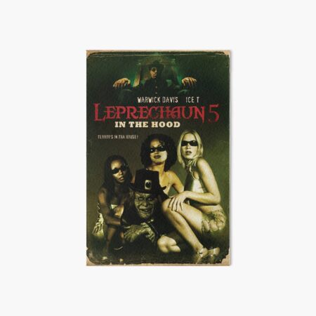Leprechaun in the hood Art Board Print