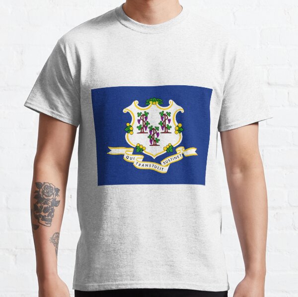Connecticut State Flag Classic T-Shirt