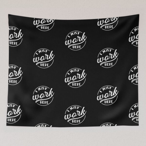 Item preview, I Just Work Here Apathetic Employee  designed and sold by justinea.