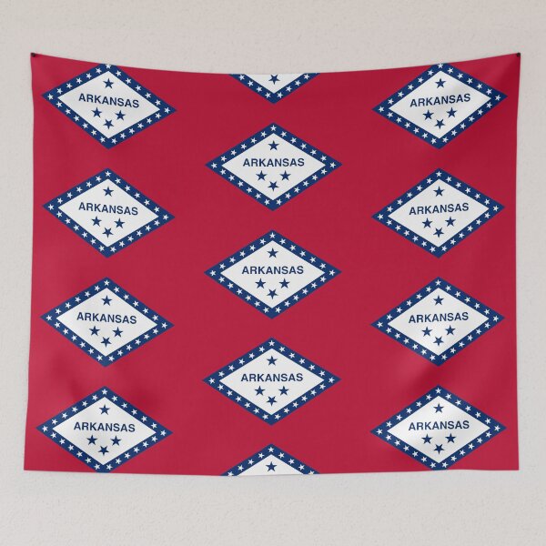 Item preview, Arkansas State Flag designed and sold by Joncitone.
