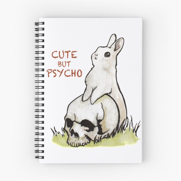 Item preview, Cute But Psycho designed and sold by Laura de Breuil.