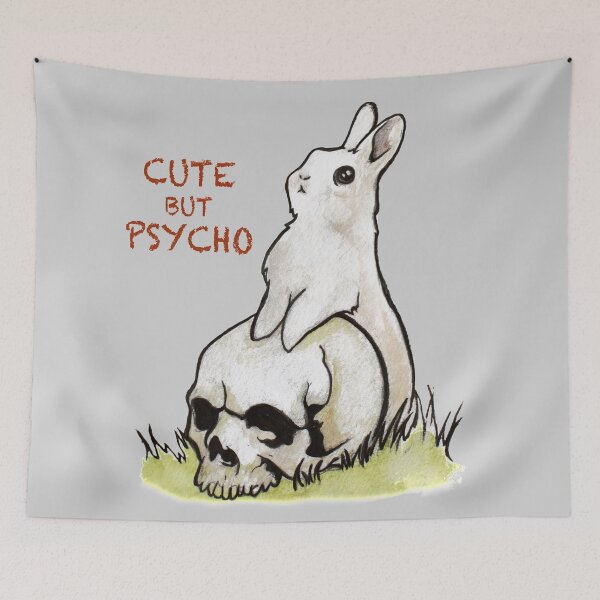 Item preview, Cute But Psycho designed and sold by Laura de Breuil.