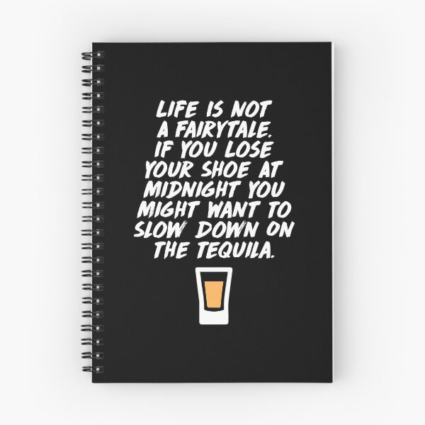 Item preview, Life is Not a Fairy Tale Slow Down on the Tequila graphic designed and sold by hkinson.