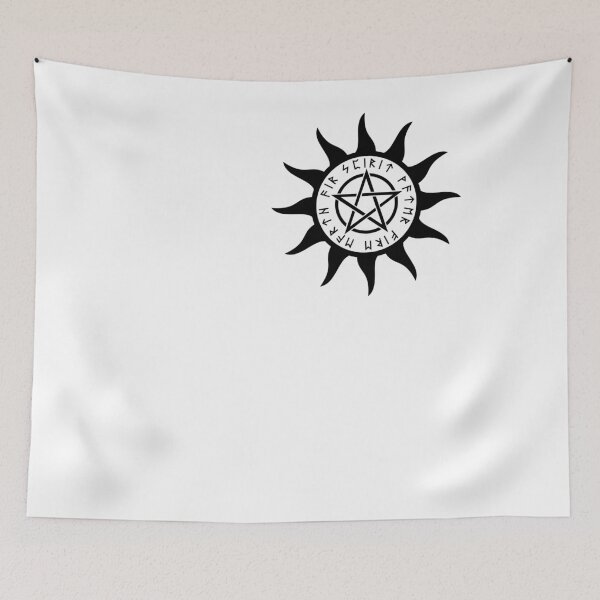 Item preview, Supernatural tattoo shirt pentagram designed and sold by ChrisFeil.
