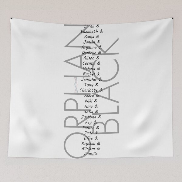 Item preview, Orphan Black clone club names.  designed and sold by printingmotion.