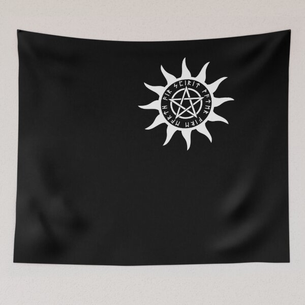 Item preview, Supernatural tattoo pentagram shirt designed and sold by ChrisFeil.