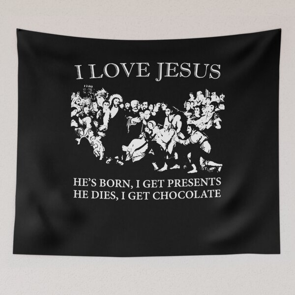 Item preview, Funny Easter I Love Jesus Joke designed and sold by hadicazvysavaca.
