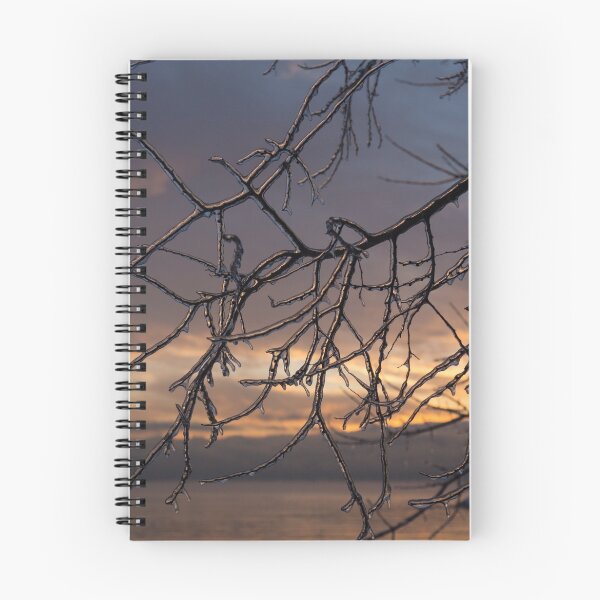 Item preview, A Sunrise Through Icy Branches designed and sold by Georgia Mizuleva.