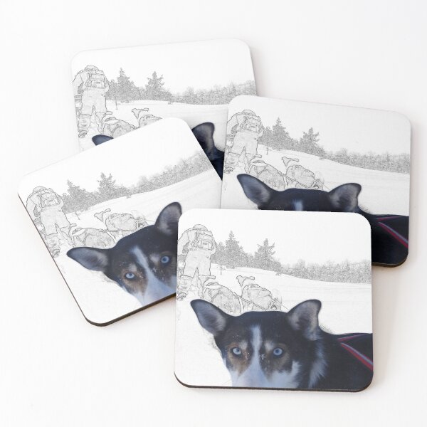 Item preview, Look in the eyes of a Husky - nordic art designed and sold by Aurealis Creatief.