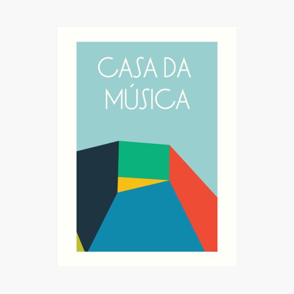 Casa da Música Art Print