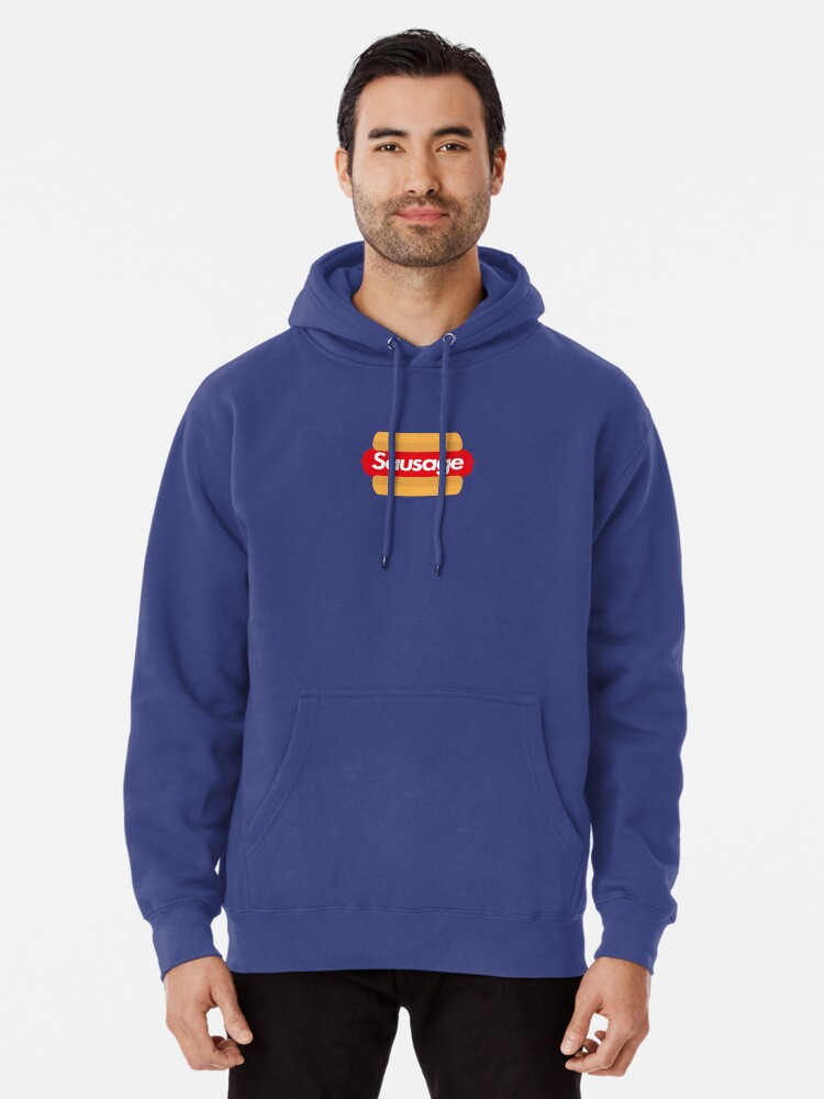 supreme hot dog hoodie