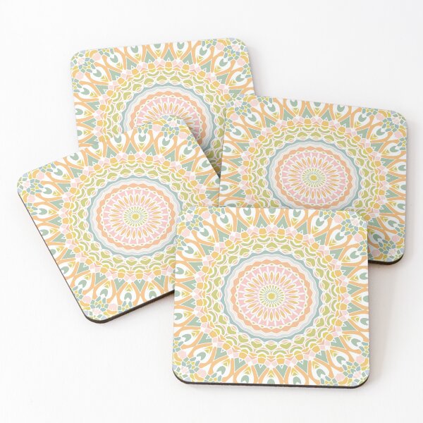 Item preview, Meadow Mandala designed and sold by Kelly Dietrich Mandala & Fractal Art.