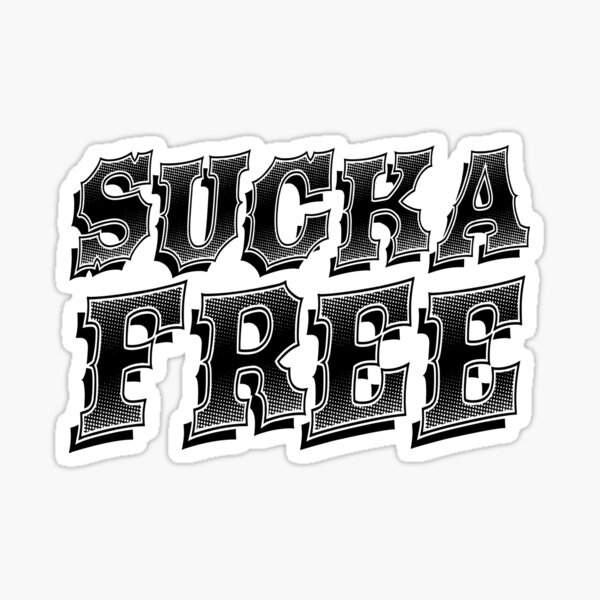 SUCKA FREE 03 Sticker