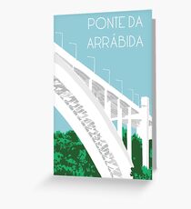 Ponte Arrábida Grußkarte