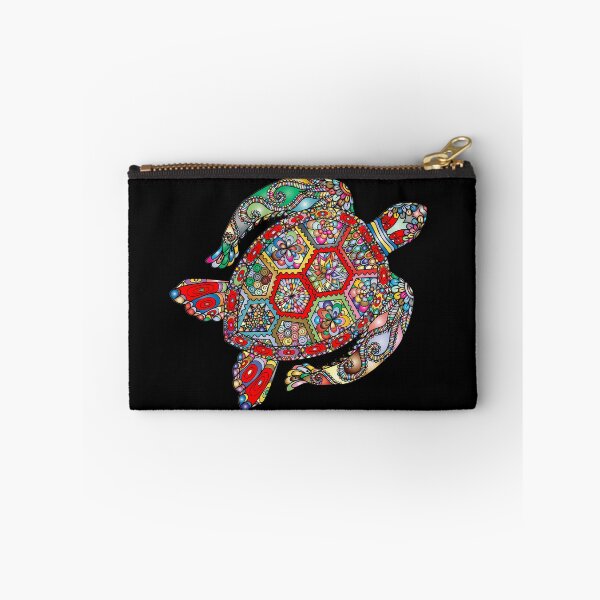 Item preview, Colorful Tribal Ocean Sea Turtle designed and sold by cimibaka25.