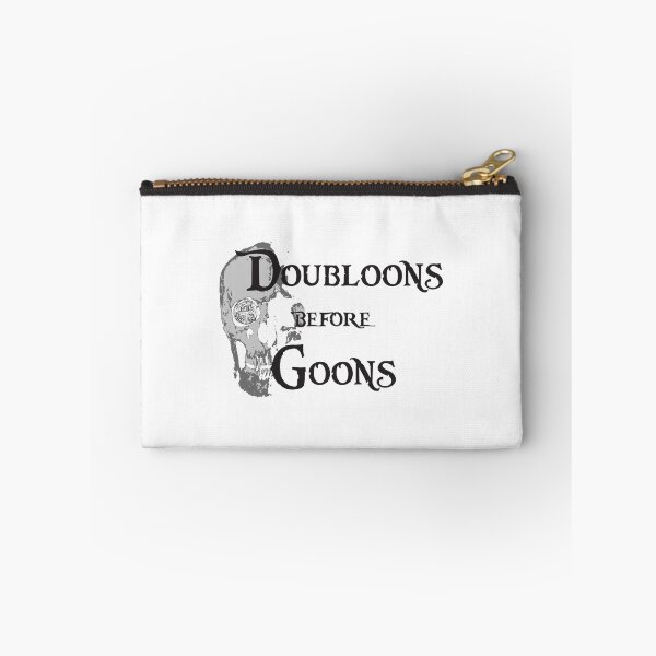 Item preview, Pirate Creedo - Doubloons before Goons designed and sold by CloakAndDaggers.