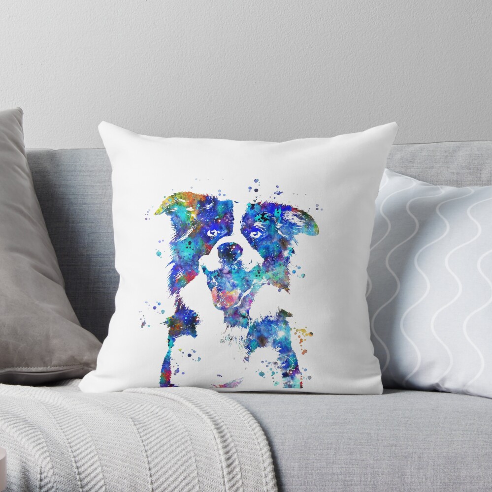 border collie pillow