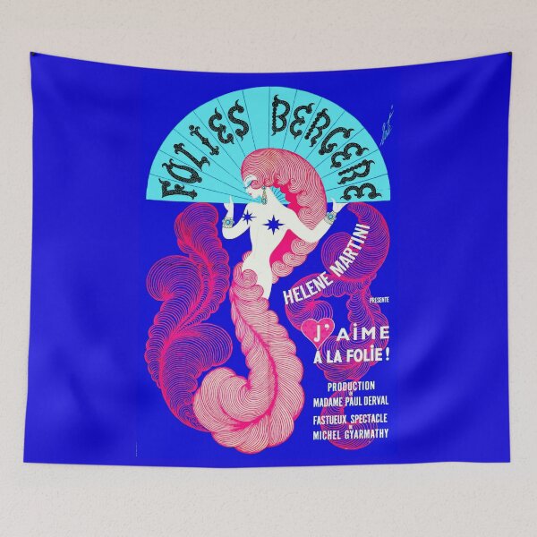 Item preview, HELENE MARTINI; Vintage Folies Bergere Print designed and sold by posterbobs.
