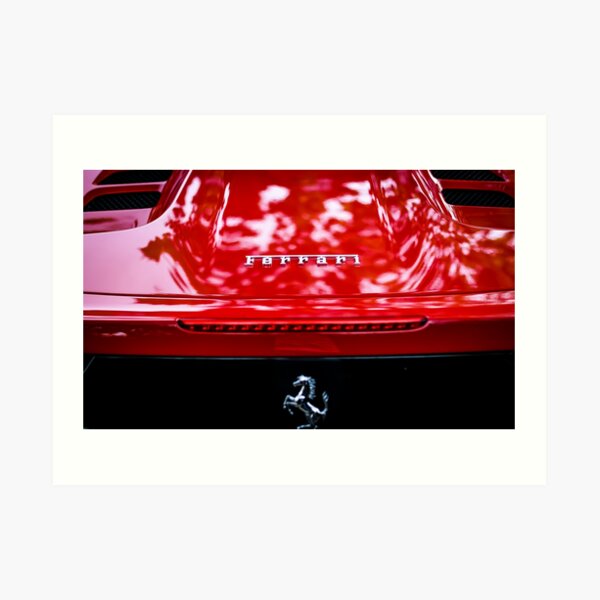 Ferrari Art Print
