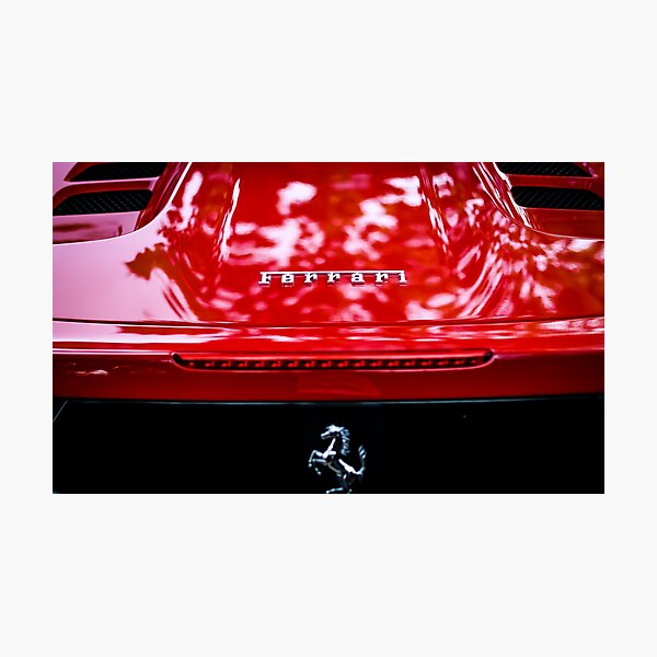 Ferrari Photographic Print