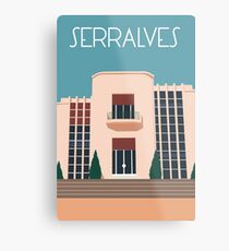 Serralves Metalldruck