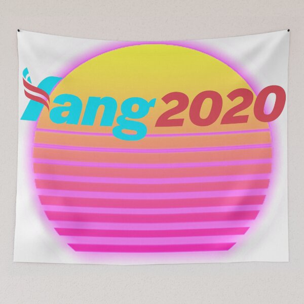 Item preview, Andrew Yang 2020 Vaporwave hat aesthetic designed and sold by AustinZeli.