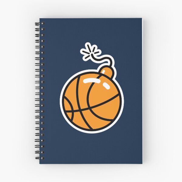 Item preview, 3-Point Bombs Basketball designed and sold by DOODL.
