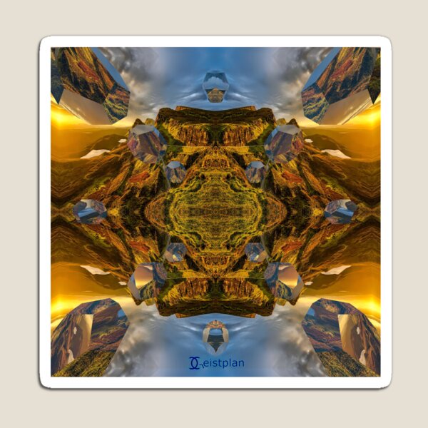 Mandala der Weite Magnet