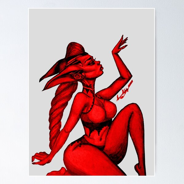Item preview, Perched Red Gargoyle  designed and sold by A-O-M-Y.