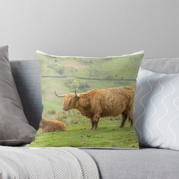 Item preview, Highland Cow and Calf designed and sold by Judi Lion.