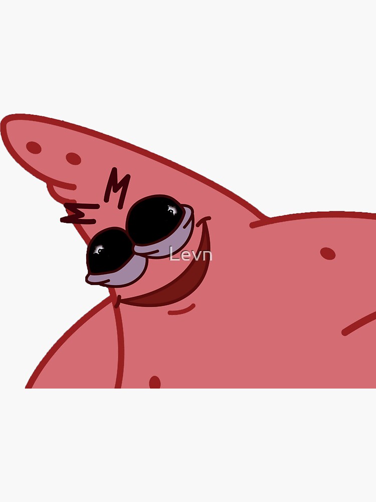 Savage Patrick Star Meme Evil Angry Spongebob Squarepants Art