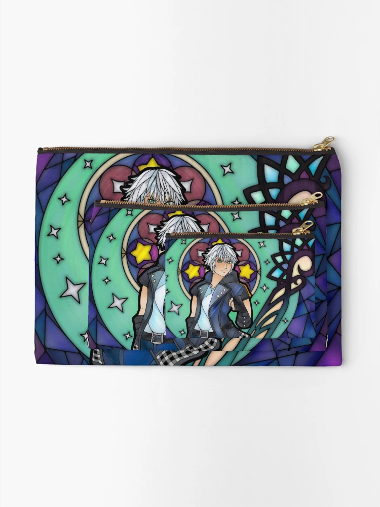 Thumbnail 2 of 4, Zipper Pouch, Stained Glass Riku designed and sold by Ranefea.