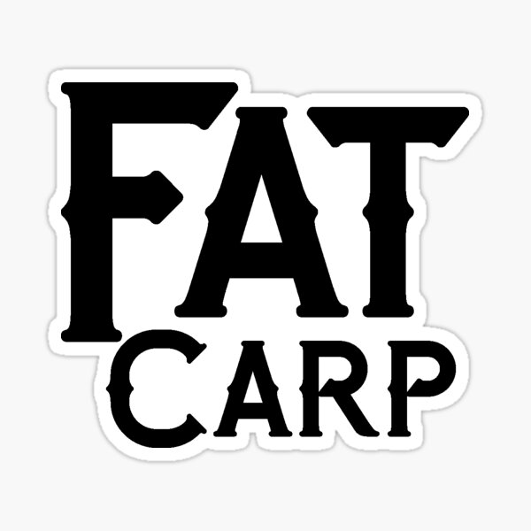 Fat Carp Sticker