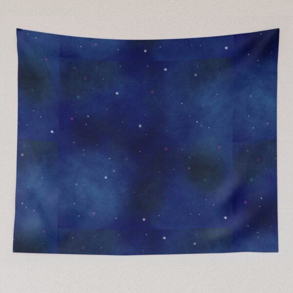 Item preview, Spacescape in Blue designed and sold by UndeadMachinery.