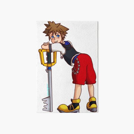 Vista previa del artículo con la obra «Sora - Kingdom Hearts», diseñado y vendido por TidalWaveKitty.