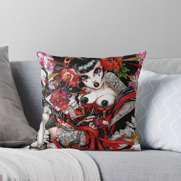Item preview, bleeding heart geisha designed and sold by Mischief668.